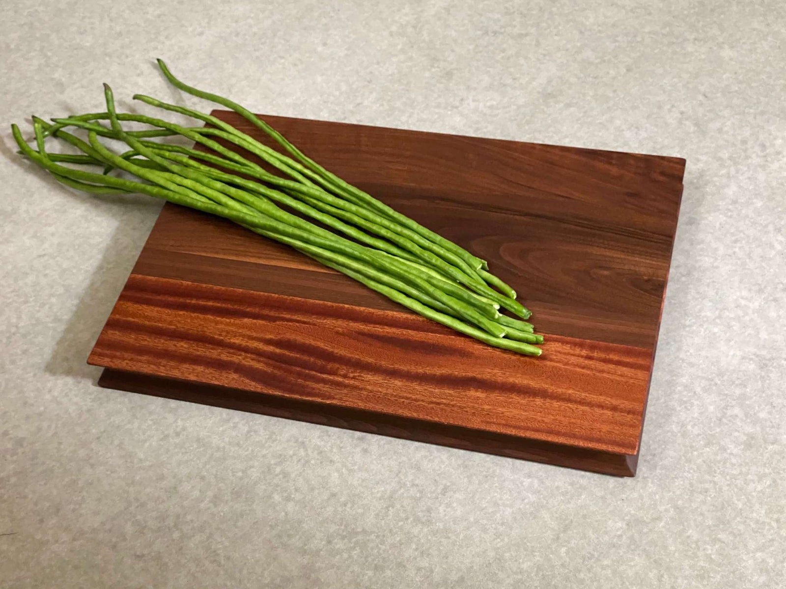 Colorblock II Board in Mahogany and Walnut