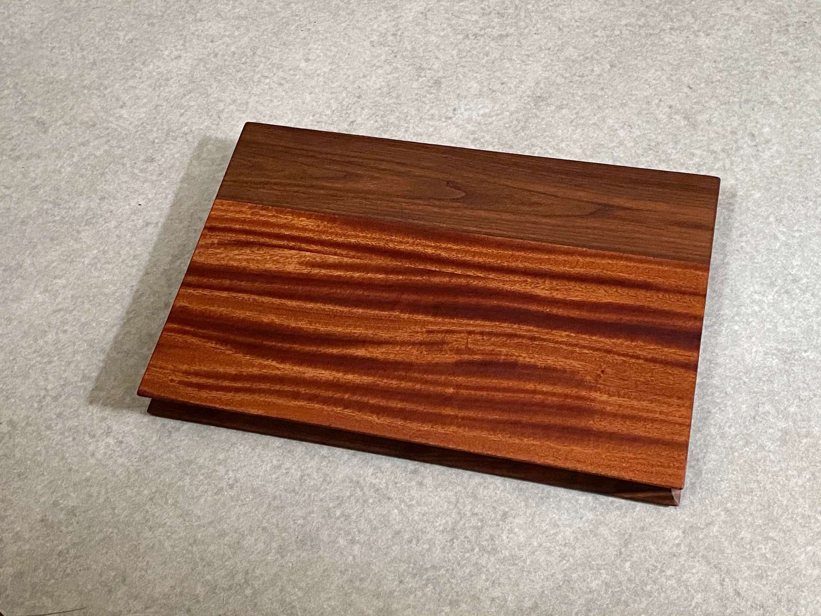 Colorblock II Board in Mahogany and Walnut